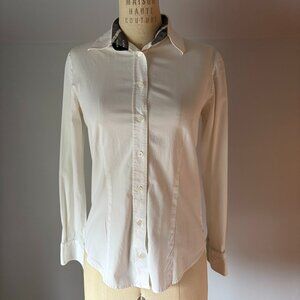 Vintage Burberry White Button Down